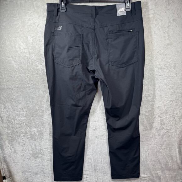 New Balance NEW Men Pant 36x32 Black All Motion Golf Performance Stretch Pockets - Picture 1 of 11